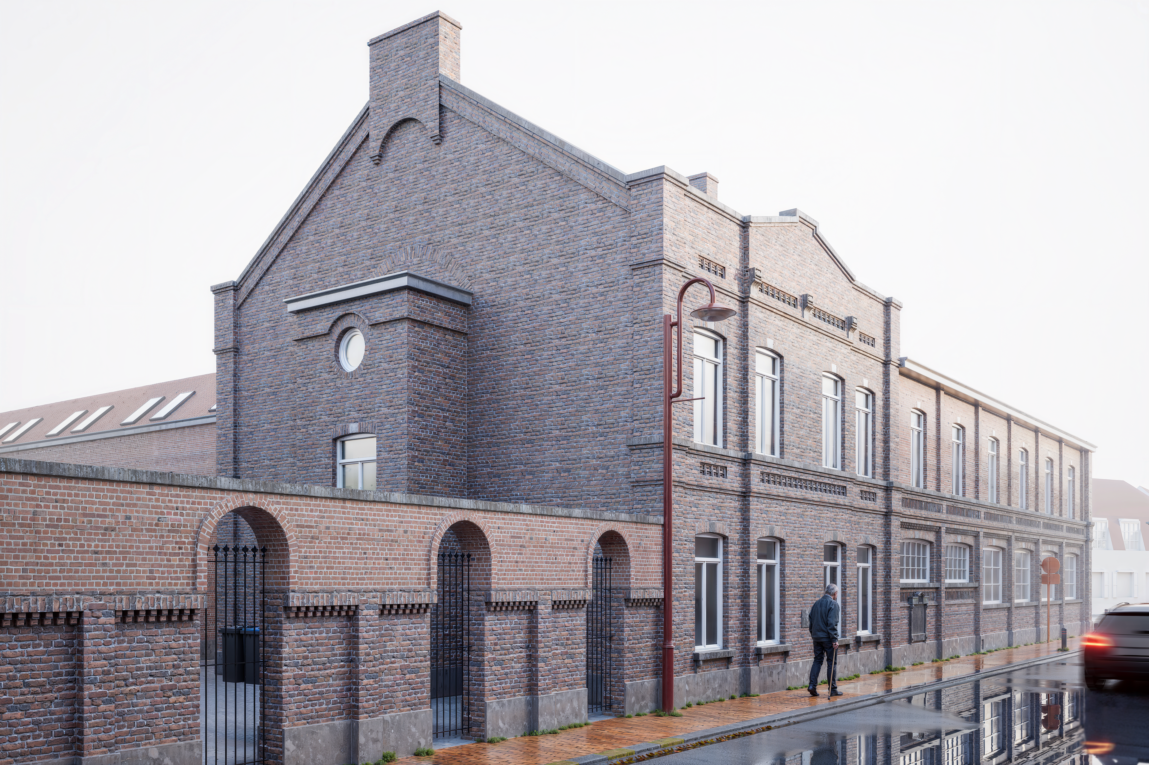 Architecturale visualisatie — Deinze, herbestemming voormalige jongensschool
